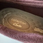 Clarks Collection Slip-On Sneakers Layton Step Burgundy Suede Women's Sz 8 NWOB Photo 10