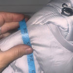 Nautica  Silver Puffer Jacket with Black Trim Size S Photo 7