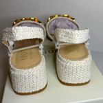 MOTF Tweed Chain Slingback Sandals white casual classic stylish fashion work Size undefined Photo 7