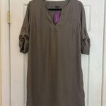 Lascana Women’s NWT Tunic Style Dress/Swim Cover Up Size 8 Brown Photo 0