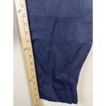 EXPRESS NWT  Super High Rise Button Fly Pants Women's Size 8 Black Lyocell Cargo Photo 11