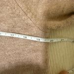 LC Lauren Conrad Lauren Conrad Pink Beige Heart Sweater Metallic Shimmer Tunic Medium Pullover Photo 6