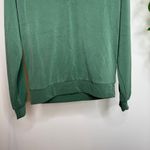 Athleta  Seasoft Willow V-Neck Sweatshirt UPF 50+ Vineyard Green Modal S Small Photo 4