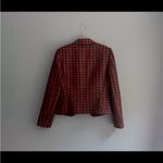 Tahari ‎ black and red blazer jacket women’s size 8 Photo 1
