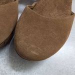 House of Harlow 1960 Cherub Chestnut Tan Ankle Strap Platform Rivet Clogs 8M Brown Size 8 Photo 3