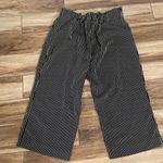 Pop sugar black striped dress ankle pants Photo 4