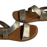 Born BOC Open Toe Sandal‎ Women's BC0034846 Light Gold Size 8M Photo 0