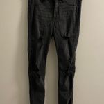 Hollister Black Distressed Skinny Jeans Photo 0