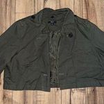 dark green cropped jacket Size XL Photo 0