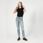 Boyish ‎ Slim Straight High Rise Distressed Jeans Size 27 Photo 11