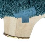 Barefoot Dreams CozyChic Boardwalk Cardigan Sweater Teal Blue Size Large Photo 7