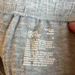 Stars Above Pajama Shorts Comfy Gray Drawstring Pockets Photo 3