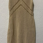 Amiani Swim Crochet/Knit Cover Up Beige Tan Size M Photo 0