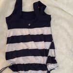 Lululemon Run: Chase Me Tank, Navy/White Photo 2