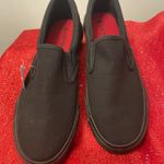 Airwalk New  Womens Canvas Comfort Stitch Black Slip-On Shoes - Size 8.5 Photo 0