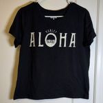 Hurley  Aloha Black Graphic Shirt Size Large EUC #6010 Photo 0
