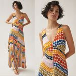 Anthropologie  The Odells Dot-Printed Maxi Dress size XS. , XSP Photo 2