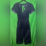 ASOS Denim Jumpsuit with Keyhole Back size 0 Photo 1