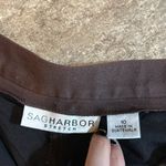 Sag Harbor Great Condition Brown  Stretch Pants Photo 1