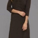 Horny Toad Rosalinda Organic Cotton Blend V-Neck Double Layer A-Line Dress M Photo 1