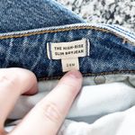 Madewell The High-Rise Slim Boyjean in Neal Wash: Tencel Denim Edition Photo 7