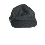 Betmar Hat Women’s Wool Cap Gray Faceted Rhinestones one size Newsboy Baker Cap Photo 2
