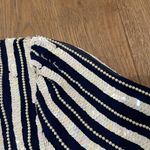 Laurence Kazar Vintage Lawrence Kazan Beautiful Beaded Sequin Blouse Top Shirt Silk Size L Photo 8