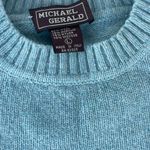 Vintage Michael Gerald wool Sweater Blue Size L Photo 4