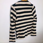 Derek Lam  10‎ Crosby Single Button Striped Blazer M Medium Tan Black Jacket Photo 3