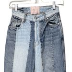 Revice Denim Revice Jeans Womens 0 24 Blue Two Tone Fine Line Relaxed 90s Retro Everyday Fun Photo 3