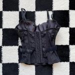 Victoria's Secret Victoria’s Secret Black Eyelet Lace Bustier 32B Photo 1