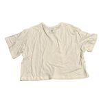 Corio Active Innate Cropped Tee in color cloud size medium White Photo 2