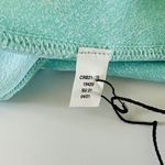 CARBON38 Bright Turquoise White Ombre Jacquard 7/8 Leggings Photo 6