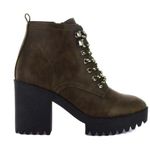 Seven7  FOOTWEAR Flatiron Boot Olive Size 9 Photo 0