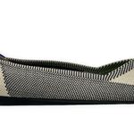 Rothy's | 8.5 | Dove Grey Plaid The Flat Round Toe Slip Photo 4