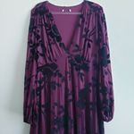 Baltic Born Liana Velvet Embossed Maxi Dress New Without Tags Photo 3