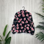 Sandy Liang  x Target Floral Sherpa Fleece Quarter Zip Jacket size XS Extra Small Photo 1