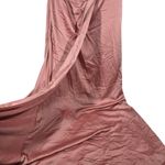Dessy Collection One Shoulder Ruched Empire Waist Bridesmaid Formal Gown 16 3111 Pink Photo 4