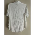 Beach Lunch Lounge Womens White Button Front Shirt Size M Photo 1