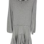 David Lerner Ruffle Detailed Long Sleeve Dress M Photo 0