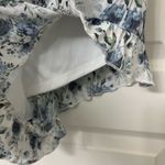 Blue Rain  High Waist Floral Shorts Size Medium Lined Photo 2