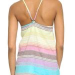 Mara Hoffman Gauze Rainbow Stripe Tank Top XS Photo 6