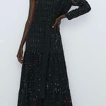 ZARA Formal Evening Black Dress Size XL Photo 0