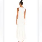 Likely White Hil Lo Gown 6 Sleeveless Formal Crepe Dress Photo 7