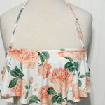 Show Me Your Mumu ‎ Mermaid Bondi Floral Ruffle Bikini Top Swimwear White Medium Photo 0