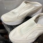 Ryka Ivory/Cream & White Round Toe SlipOn Comfort Walk Nitracel Mule Sneakers-7W Photo 7
