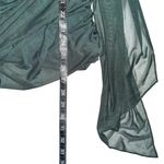 Amanda Uprichard Revolve Anja Green Ruched Strapless Mini Dress LARGE in Moss Photo 8