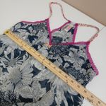 Liberty of London Babydoll Tank Women Medium Sheer Boho Floral Flowy Feminine Photo 8