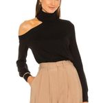 L'Agence L’AGENCE Easton One-Shoulder Sweater Black Size M Photo 0