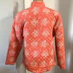 Floral Striped Reversible Quilted Jacket Size M Photo 6